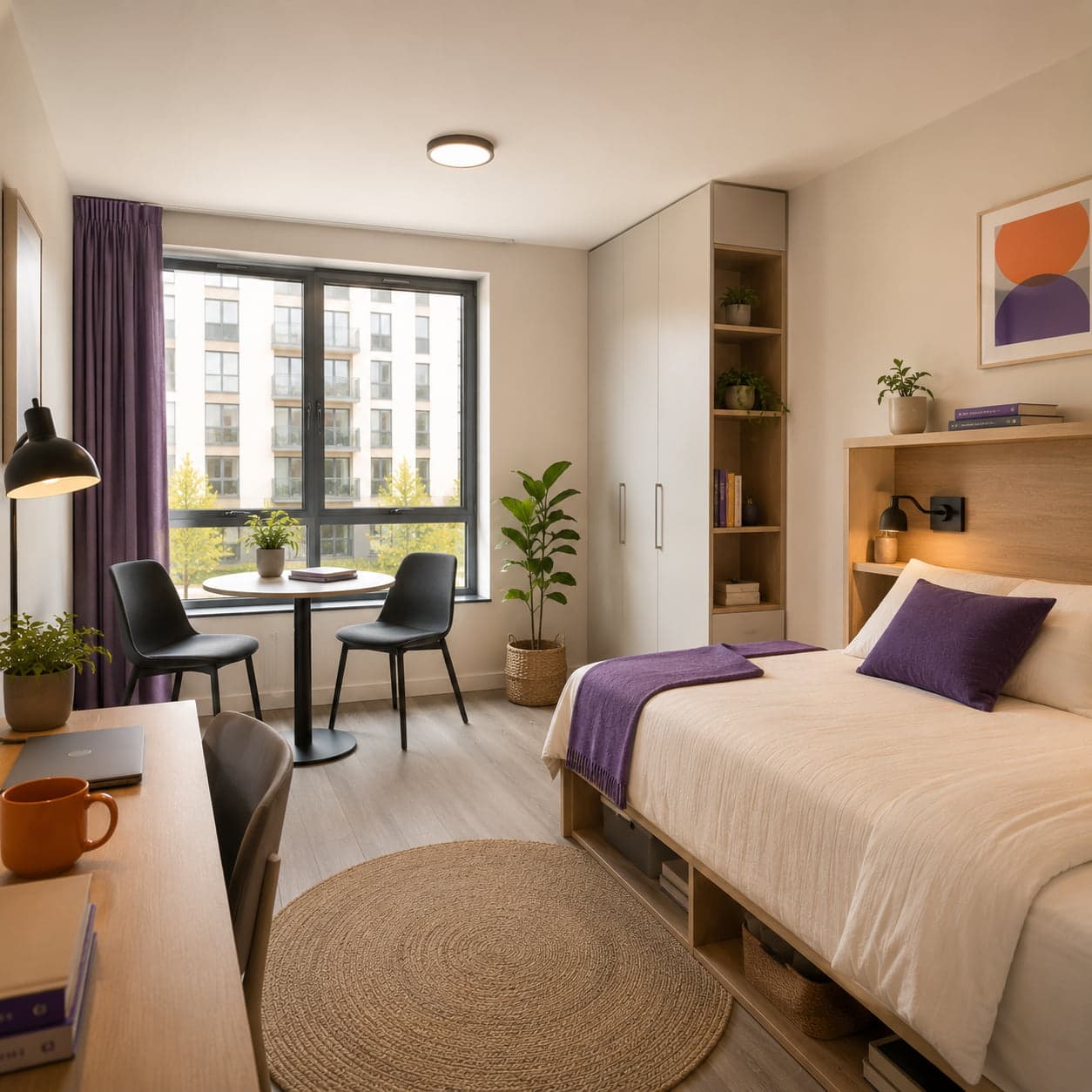 Logement étudiant moderne prêt à louer